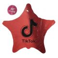 בלון מיילר לניפוח כוכב טיקטוק אדום | חנות מקוונת ALONIT
