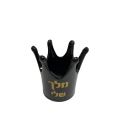 גביע כתר 13 ס"מ שחור כיתוב "מלך שלי" (אהבה) | חנות מקוונת ALONIT