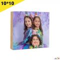 בלוק עץ עם תמונה 10*10 אלונבלוק | חנות מקוונת ALONIT