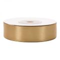 סרט סאטן 2 ס"מ 25 יארד - זהב בהיר | חנות מקוונת ALONIT