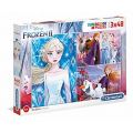 פאזל פרוזן 2 3X48 חלקים | חנות מקוונת ALONIT