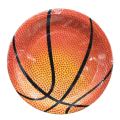 צלחת נייר 9 אינטש 10 יח' כדורסל | חנות מקוונת ALONIT