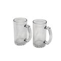 כוס בירה שקופה מזכוכית לסובלימציה | חנות מקוונת ALONIT