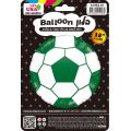 בלון מיילר "18 כדור רגל ירוק / לבן | חנות מקוונת ALONIT