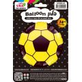בלון מיילר "18 כדור רגל צהוב / שחור | חנות מקוונת ALONIT