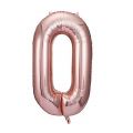 בלון מיילר לניפוח מספר 0 רוז גולד 34 סמ | חנות מקוונת ALONIT