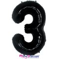 בלון מיילר 34 אינטש מספר 3 שחור | חנות מקוונת ALONIT