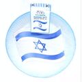 צלחות נייר דגל ישראל 30 סמ 10 יח | חנות מקוונת ALONIT