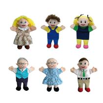 בובות כפפה משפחה 6 יח | חנות מקוונת ALONIT