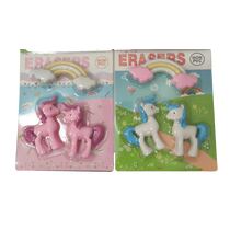 מארז מחקים חד קרן לבן/ורוד, фото 