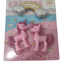 מארז מחקים חד קרן לבן/ורוד, фото 