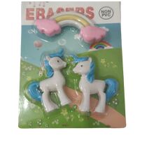 מארז מחקים חד קרן לבן/ורוד, фото 