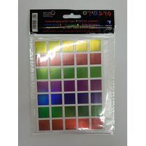 מדבקידס ריבוע צבעוני מטאלי | חנות מקוונת ALONIT