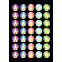 מדבקידס נר דולק | חנות מקוונת ALONIT