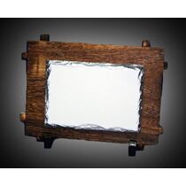 אבן בזלת מבריקה לסובלימציה+מעמד 14 ס"מ, фото 