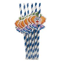 חב' 6 קשית נייר+דיגלון ליצן-כחול, фото 