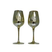 כוס יין זהובה 23 ס"מ כולל מיתוג | חנות מקוונת ALONIT