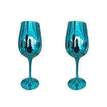 כוס יין כחולה 23 ס"מ כולל מיתוג | חנות מקוונת ALONIT