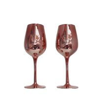 כוס יין רוז גולד 23 ס"מ כולל מיתוג | חנות מקוונת ALONIT