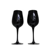 כוס יין שחורה 23 ס"מ כולל מיתוג | חנות מקוונת ALONIT