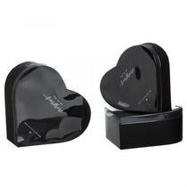 סט 3 קופסאת לב + מכסה שקוף שחור | חנות מקוונת ALONIT