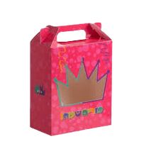 קופ' קרטון לפורים חלון 18/15/8 ס"מ -בועות פושי'ה, фото 