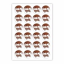 מדבקות מיתוג מוכנות שוקו | חנות מקוונת ALONIT