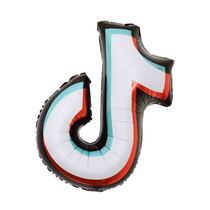 בלון מיילר לניפוח סימן טיקטוק 82 סמ | חנות מקוונת ALONIT