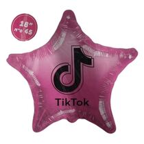 בלון מיילר לניפוח כוכב טיקטוק ורוד | חנות מקוונת ALONIT