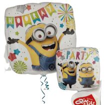 בלון מיילר מיניונים מרובע 43 סמ | חנות מקוונת ALONIT