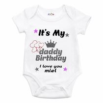 בגד גוף לתינוק זה היום הולדת שלי | חנות מקוונת ALONIT