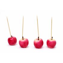 קיסמים תפוח , 4 יח' אדום | חנות מקוונת ALONIT