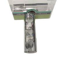 חבילת 6 חבק מפיות מתכת כסף - תפוח | חנות מקוונת ALONIT