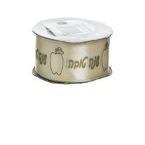 סרט סאטן 3.20 ס"מ 25 יארד - שנה טובה (זהב מיטאלי) | חנות מקוונת ALONIT