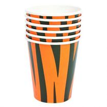 כוסות נייר 6 יח - ספארי טיגריס | חנות מקוונת ALONIT