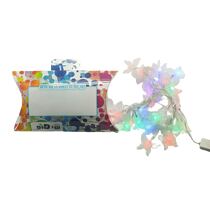 שרשרת תאורה סוללות פרפרים 4 מטר | חנות מקוונת ALONIT