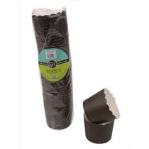 חבילת 40 עטרות קרטון לאפיה 7 / 5.5 ס"מ - שחור | חנות מקוונת ALONIT