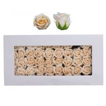 חבילת 50 פרחי סבון ק.5 ס"מ - שמפניה | חנות מקוונת ALONIT