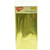 מפת שולחן מטאלית 137X274סמ - זהב | חנות מקוונת ALONIT