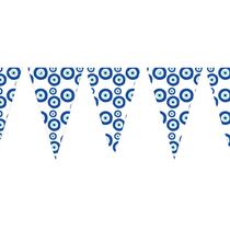 שרשרת דגלים עין 2.5 מ', фото 