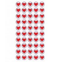 מדבקידס לבבות אדומים עיגול 12 ממ | חנות מקוונת ALONIT