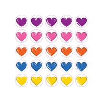 מדבקידס לבבות צבעוניים 18.5 מ"מ | חנות מקוונת ALONIT