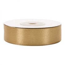 סרט סאטן 2 ס"מ 25 יארד - זהב בהיר, фото 