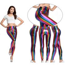 טייץ נשים מבריק קשת בענן מידות S/M/L/X בשקית PVC | חנות מקוונת ALONIT