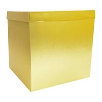 קופסאת הפתעה מתפוצצת 50X50 ס''מ- זהב | חנות מקוונת ALONIT