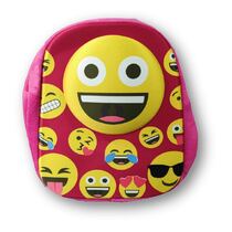 תיק פרווה מוג'וס ורוד-מחייך מובלט, фото 