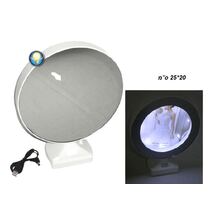 מראה שולחנית עגולה מסגרת לתמונה אור לבן 20X25 | חנות מקוונת ALONIT