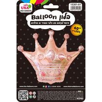 בלון מיילר "40 כתר רוז גולד | חנות מקוונת ALONIT
