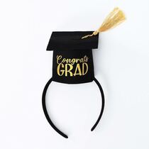 קשת כובע סטודנט + שרוך זהב, фото 