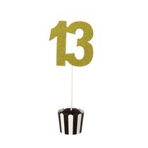 טופר נייר מספרים לגיל המצוות זהב 13 | חנות מקוונת ALONIT